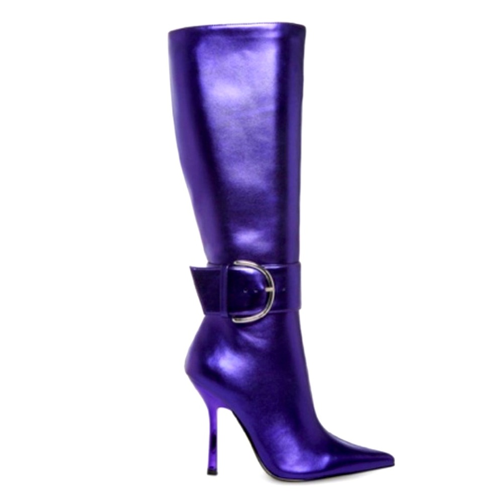 Steve Madden Purple Priyanka boots